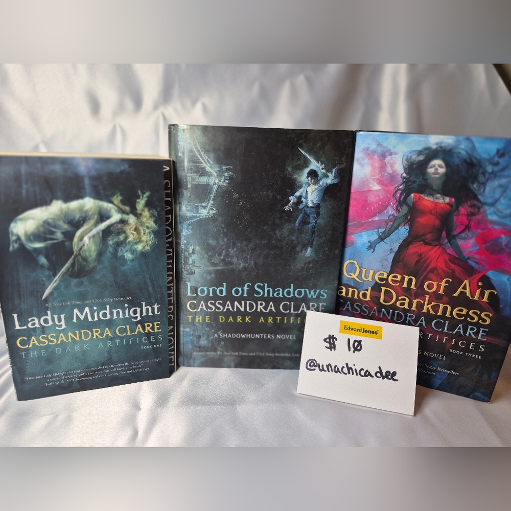 The Dark Artifices Trilogy | Cassandra Clare | Shadowhunters | Books 1-3